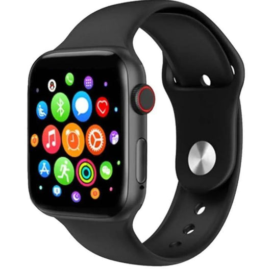 Smart Fitness Watch with Heart Rate, Blood Pressure Monitor, AMOLED Display & Bluetooth 5.0