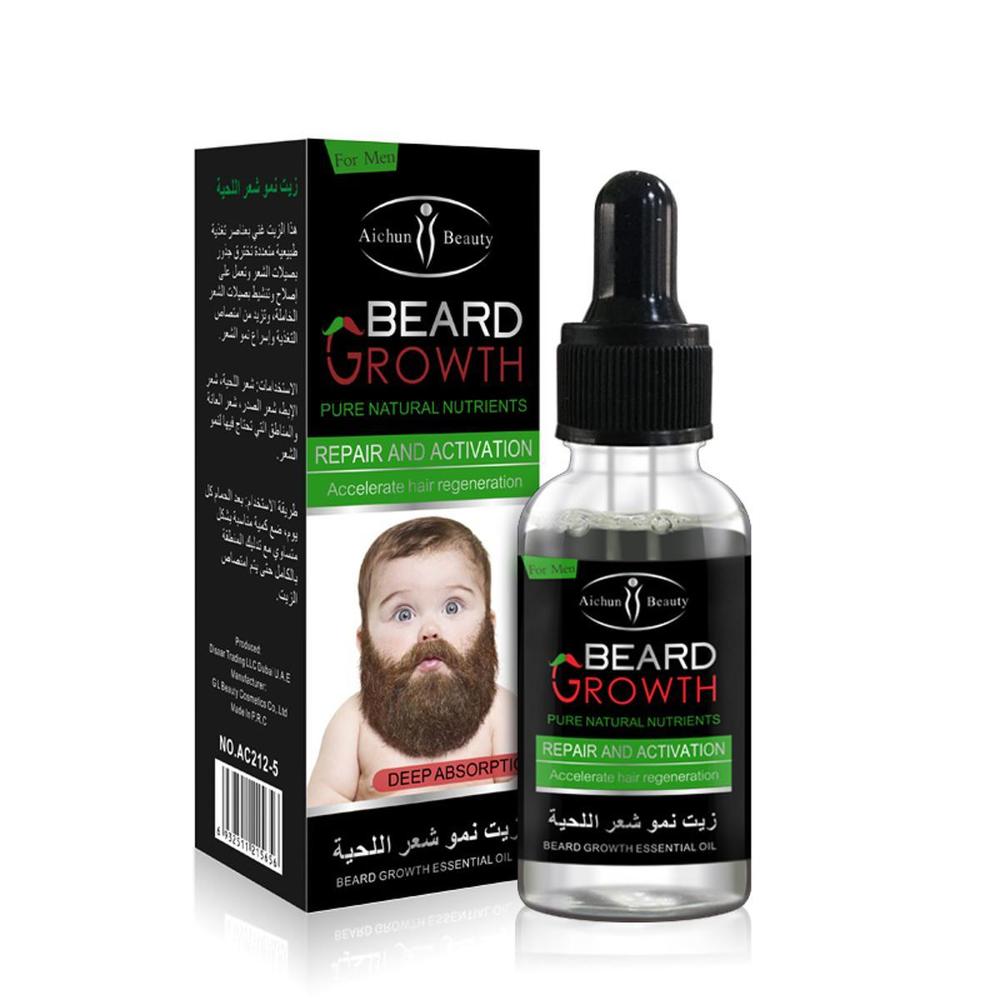 Beard Grow Oil for Thicker Beard Growth