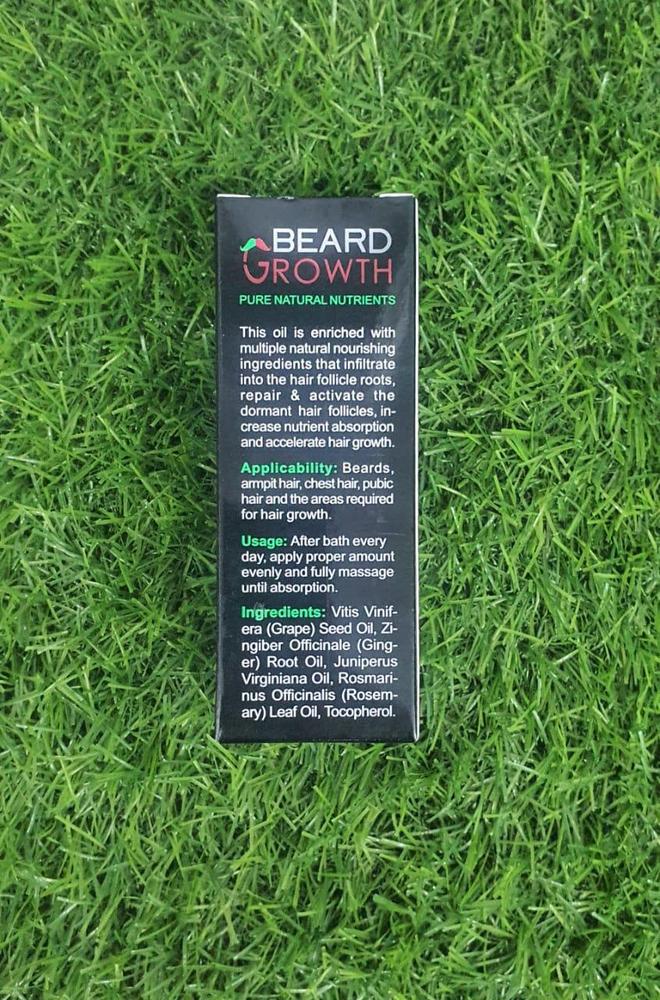 Beard Grow Oil for Thicker Beard Growth