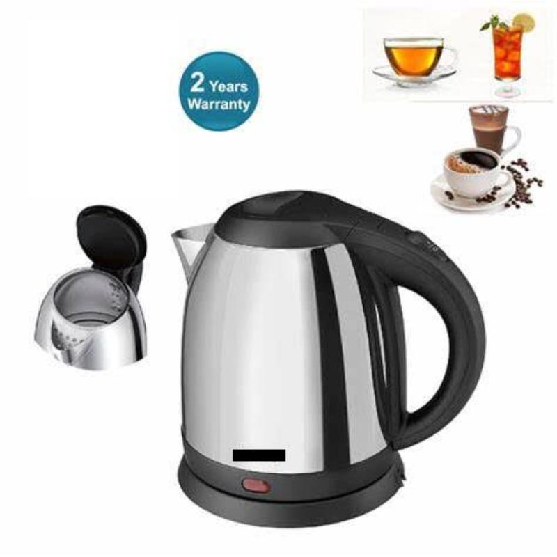 "Buy  Cordless Electric Kettle – Fast Boiling, 2L Capacity, Stainless Steel"