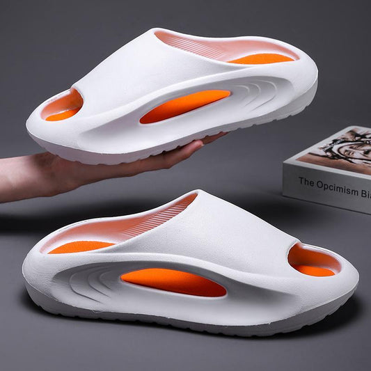 Get Stylish Sports PVC Slippers – Durable & Comfortable Fit